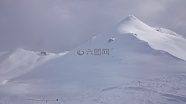 高山,山,雪