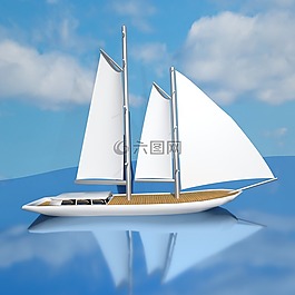 帆船,船舶,游艇