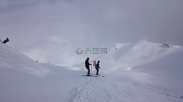 高山,山,雪