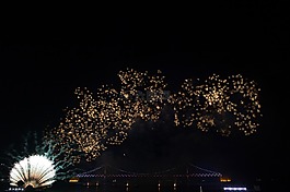 火焰,艺术节,夜景