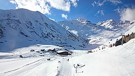 高山,山,雪