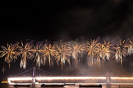 火焰,艺术节,夜景