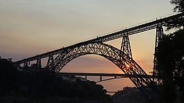 橋,沒有人,天空