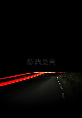長時間曝光,車,交通