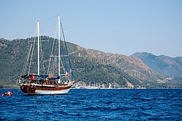 船舶,帆船,海