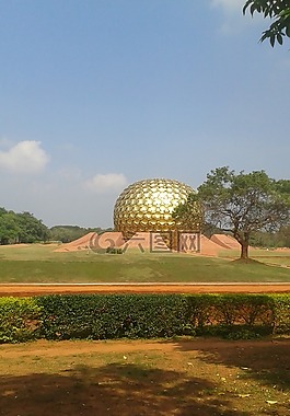 matrimandir,本地治里,印度