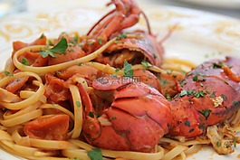 海鮮,面食,食品