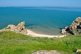 海灘,海,砂