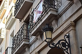 路燈,外觀,陽臺
