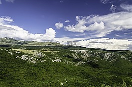 高地,查看,全景圖