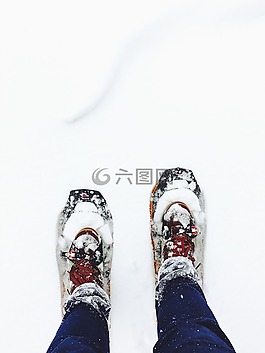 雪,冬天,白