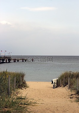 沙丘,波羅的海,海岸