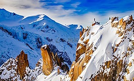 山,cosmiques脊,登山