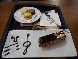 早餐,巧克力,甜