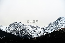 雪,冬天,白