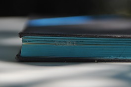 本書,頁,藍色
