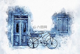 雪,冬天,冷