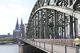 科隆,橋,大教堂