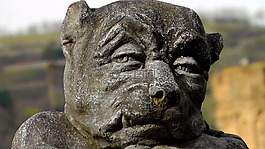 石像,石匠,狮子