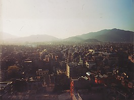 建筑物,天臺(tái),城市