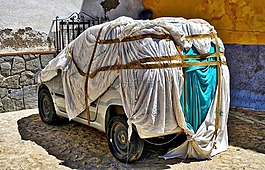 車,包裝,覆蓋