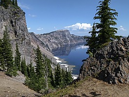 火山口湖,俄勒岡,美國
