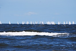 帆船赛,竞赛,海