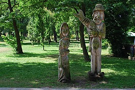 雕塑,濟夫努夫,公園