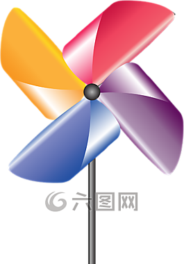 风车,微调器,节日