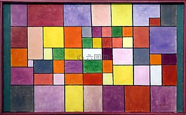 paul klee,和諧的北方植物區系,表