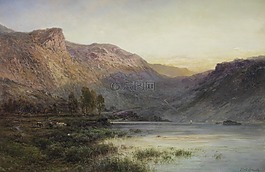 阿尔弗雷德 · 德 breanski,画,艺术