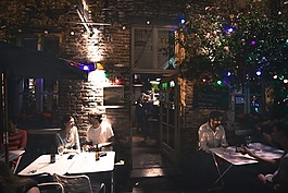 酒吧,目睹,夏天