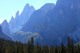 白云岩,南蒂罗尔,fischleintal