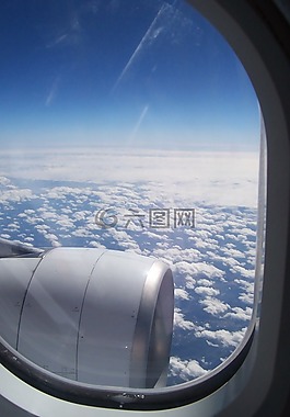 飛行,飛機(jī),渦輪