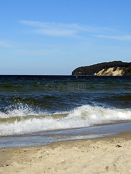 水,海,海灘