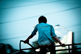 男孩,男人,樂趣