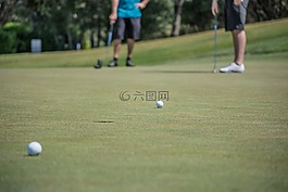 高爾夫,播放,游戲