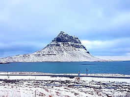 雪,山,冰