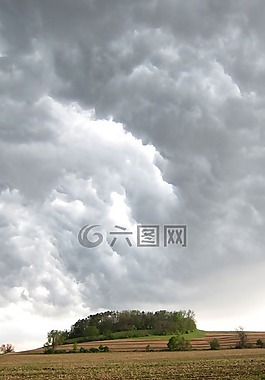 風(fēng)暴,云,黑暗