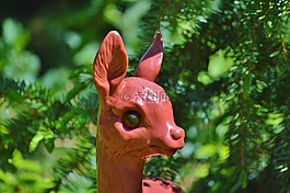 獐鹿,數(shù)字,裝飾
