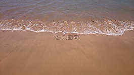 海灘,沙,海