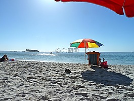 太阳,假日,海滩