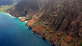napali 海岸,夏威夷,考艾島