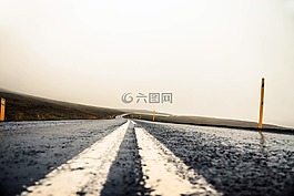 路,公路,雨