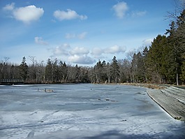 shubie公園,冬天,新斯科舍省