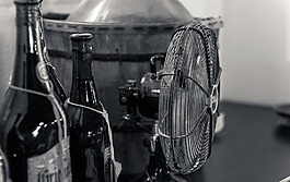 酒吧,欄,風扇