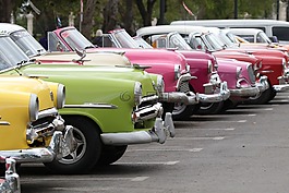 古巴,哈瓦那,車