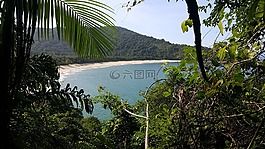 海灘,mar,沙