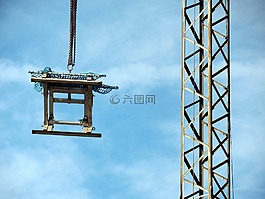 起重机,链,负载起重机