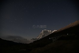 自然,景觀,黑暗